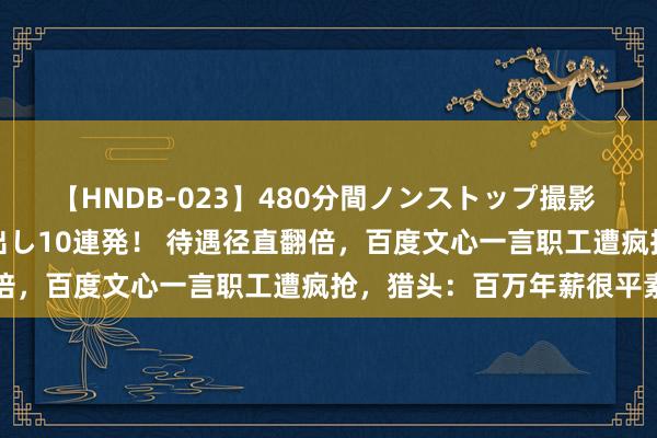 【HNDB-023】480分間ノンストップ撮影 ノーカット編集で本物中出し10連発！ 待遇径直翻倍，百度文心一言职工遭疯抢，猎头：百万年薪很平素