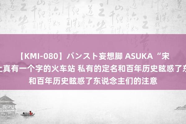 【KMI-080】パンスト妄想脚 ASUKA “宋”到了！12306上真有一个字的火车站 私有的定名和百年历史眩惑了东说念主们的注意